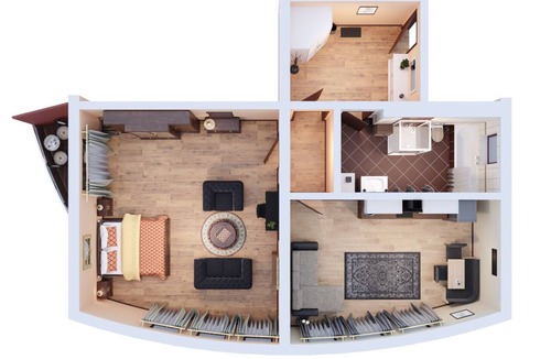 Weimar Apartment | Lotta Apartment Suite - 83 m² with a balcony and parking space at Goethepark