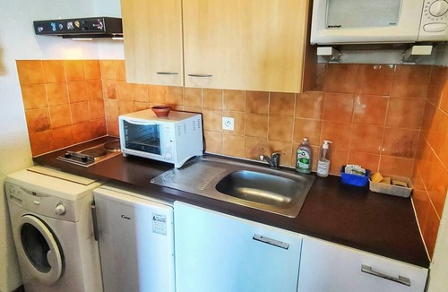 Le Port Apartment | Studio cabin with parking, sea view - 4 guests