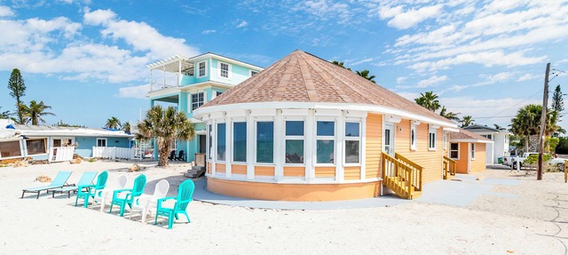 Breakers 1 · Old Florida Home · Gulf Front - Fully Restored in Holmes Beach