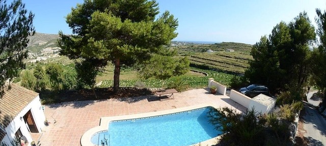Secluded Villa with heated private pool and far-reaching sea views in Benitachell / El Poble Nou de Benitatxell