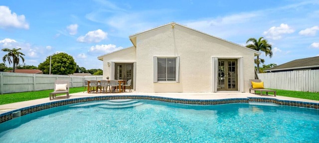 Family Friendly 4BR Home with a Private Pool & Calm Farmhouse Charm in Royal Palm Beach