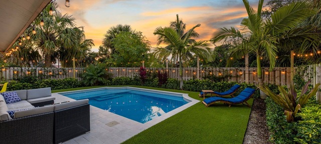 Modern Romantic Tropical Poolside Retreat! in West Palm Beach
