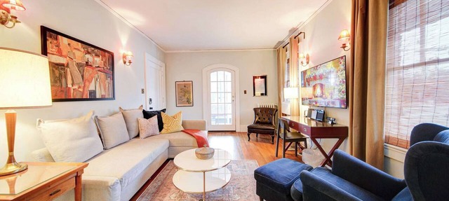 The Home Collection: Hawthorne 1BR King Suite | Private Balcony | Walk to Novant in Charlotte
