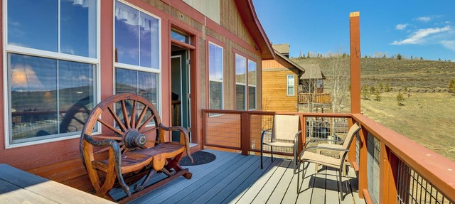 1 Mi to Granby Ranch: Mtn Home w/Deck in Granby